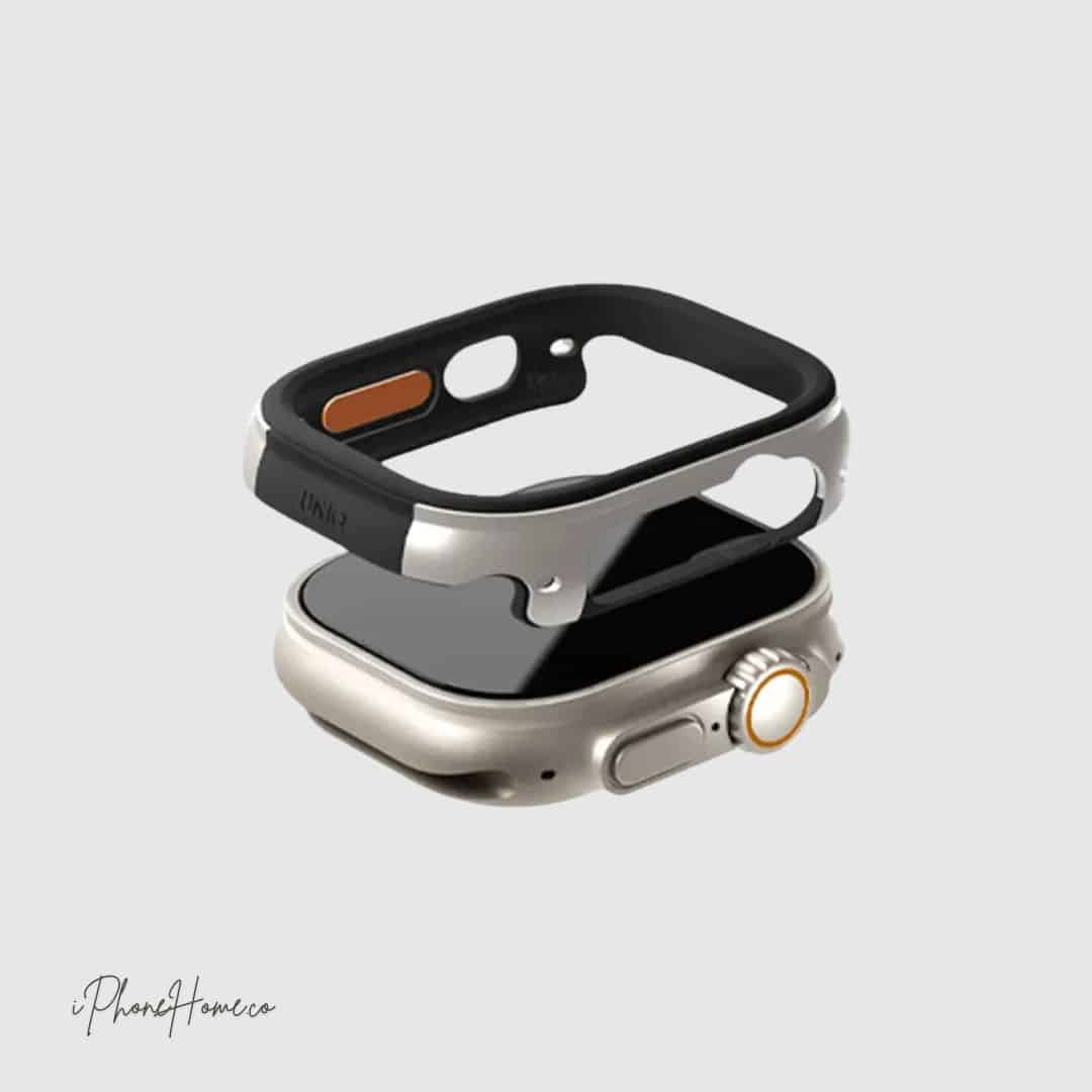 محافظ اپل واچ سری 10 یونیک مدل Valencia 46MM طلایی (7476) — تصویر ۳