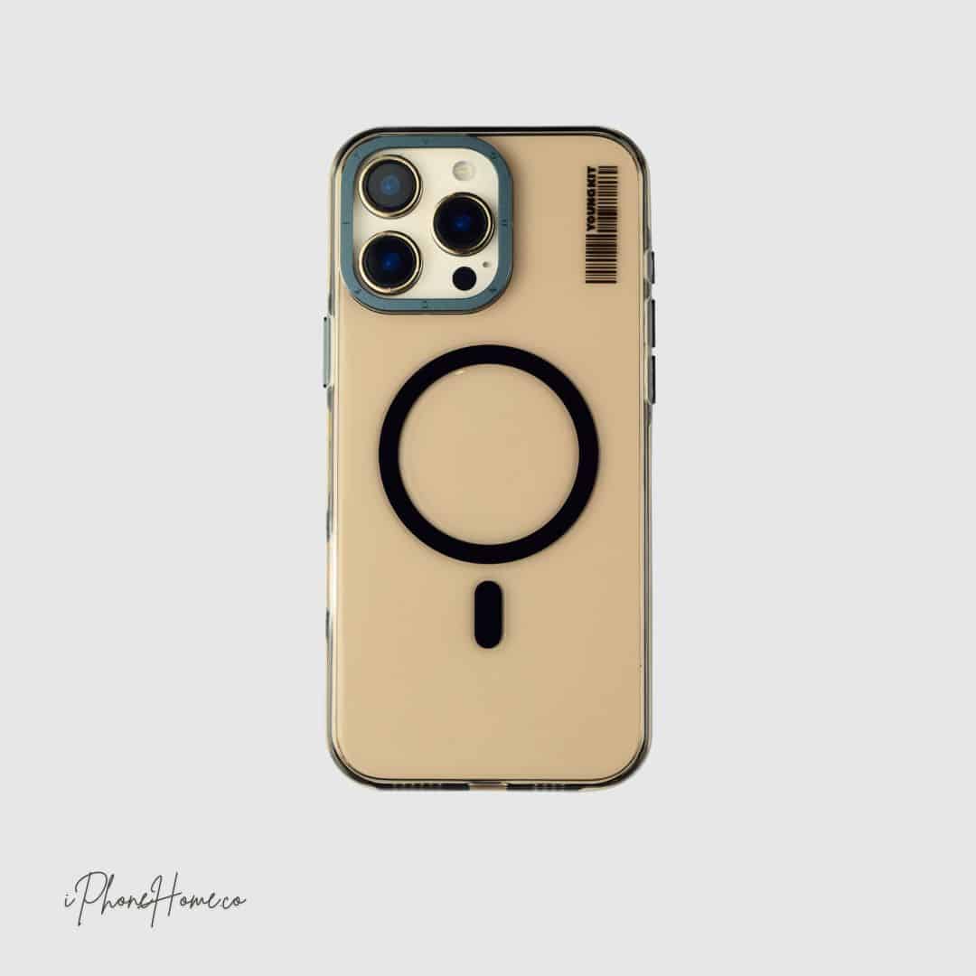 قاب یانگ کیت Crystal Shield دودی مناسب iPhone 16 Pro Max (8059)