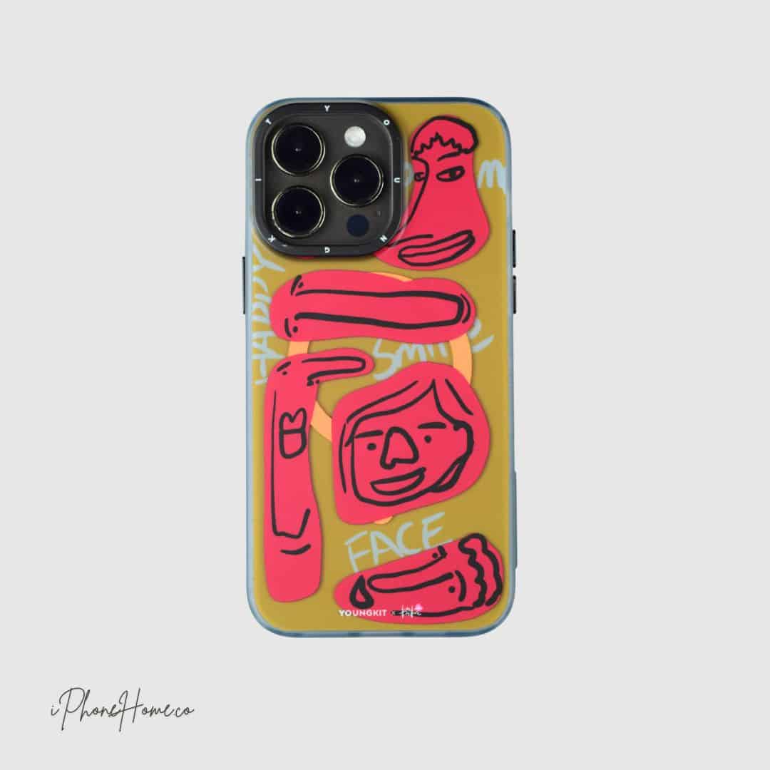 قاب یانگ کیت Golden Smile مناسب iPhone 14 Pro Max (8065)