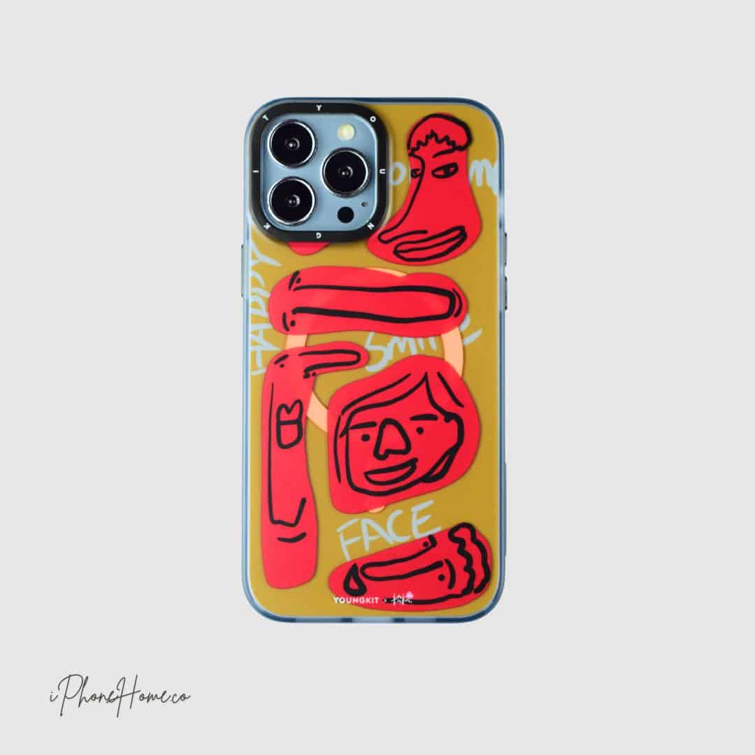 قاب یانگ کیت Golden Smile مناسب iPhone 13 Pro Max (8066)