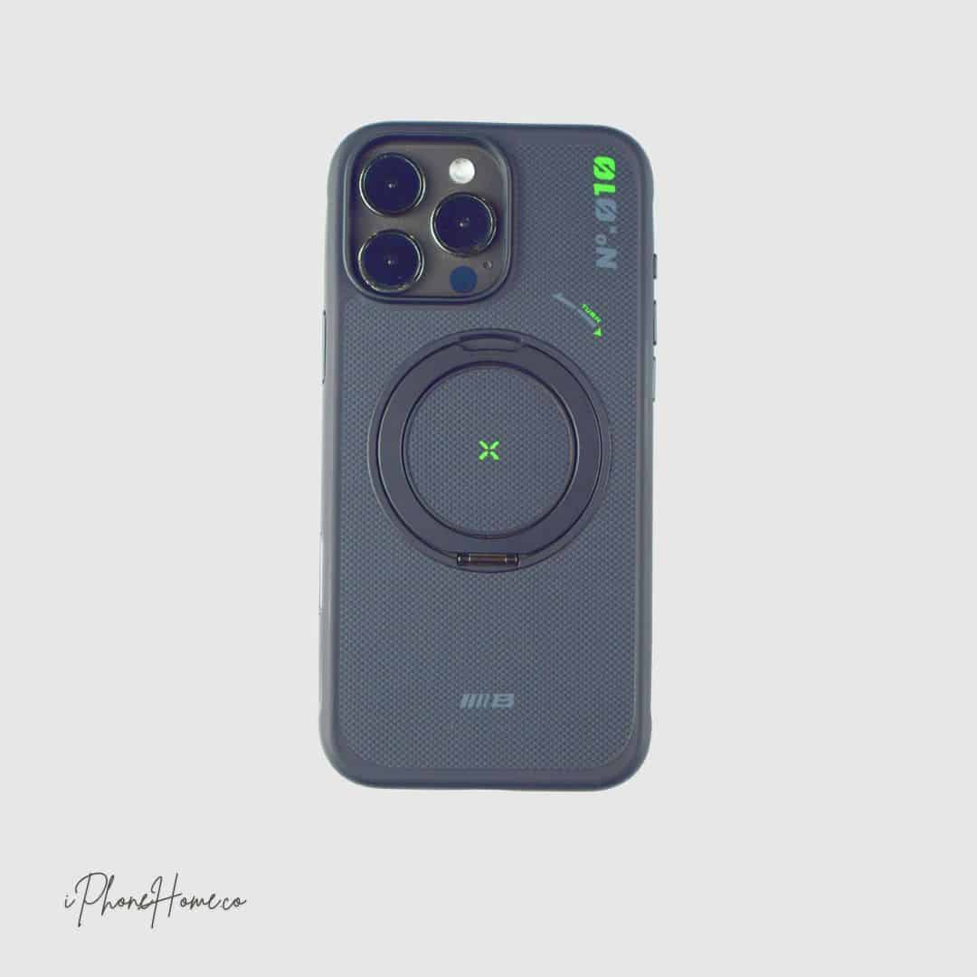 قاب بلو Aramid Fiber فیبرکربن مشکی مناسب iPhone 16 Pro Max (8106)