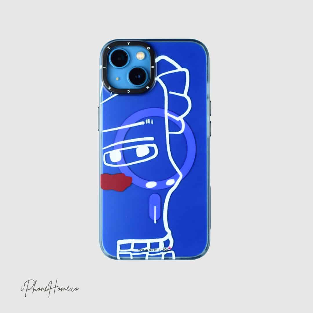 قاب یانگ کیت Blue Muse Magsafe مناسب iPhone 13 (8078)
