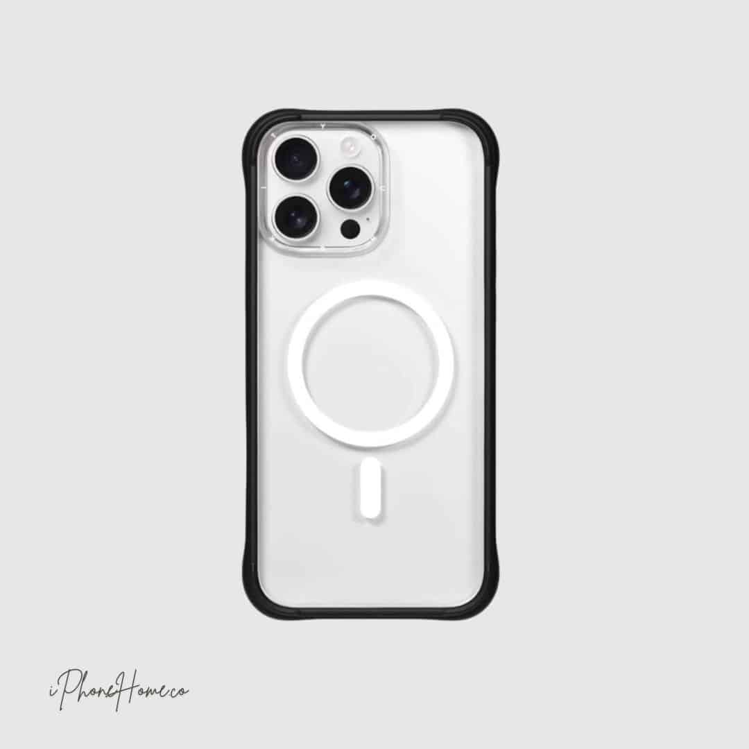 قاب یانگ کیت دور مشکی Liquid مگ سیف مناسب iPhone 16 Pro Max (8091)