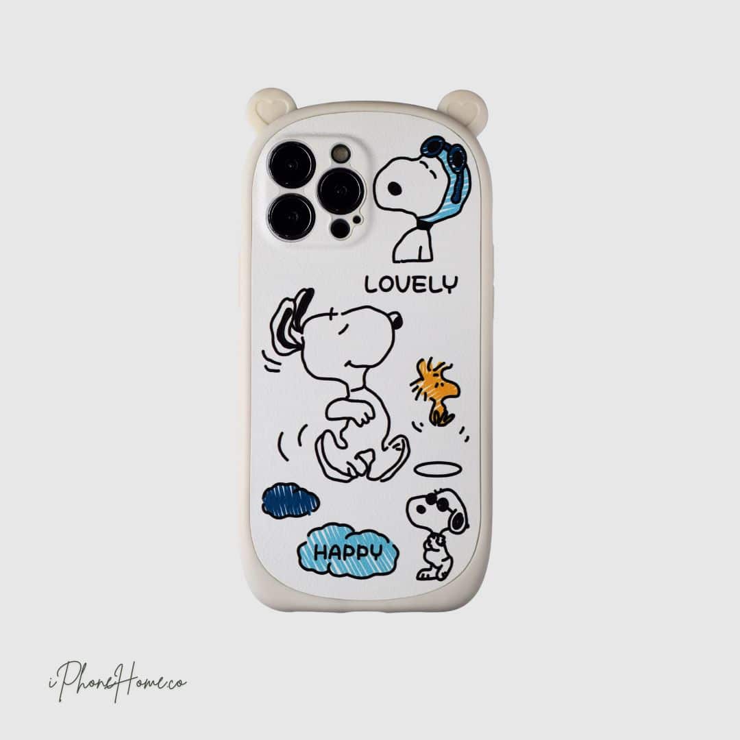 قاب فانتزی Happdy Dog سفید مناسب iPhone 13 Pro Max (7879)