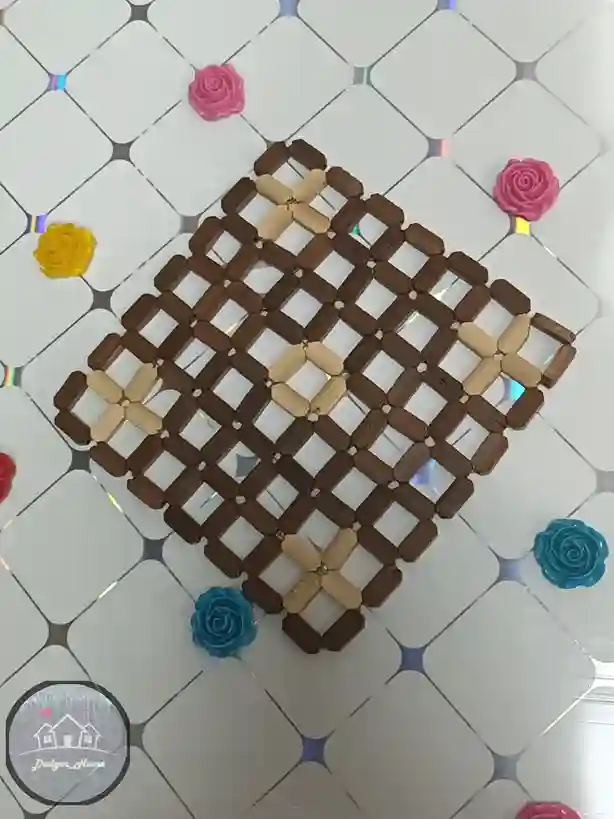 زیر قابلمه ای مهره ای مربع