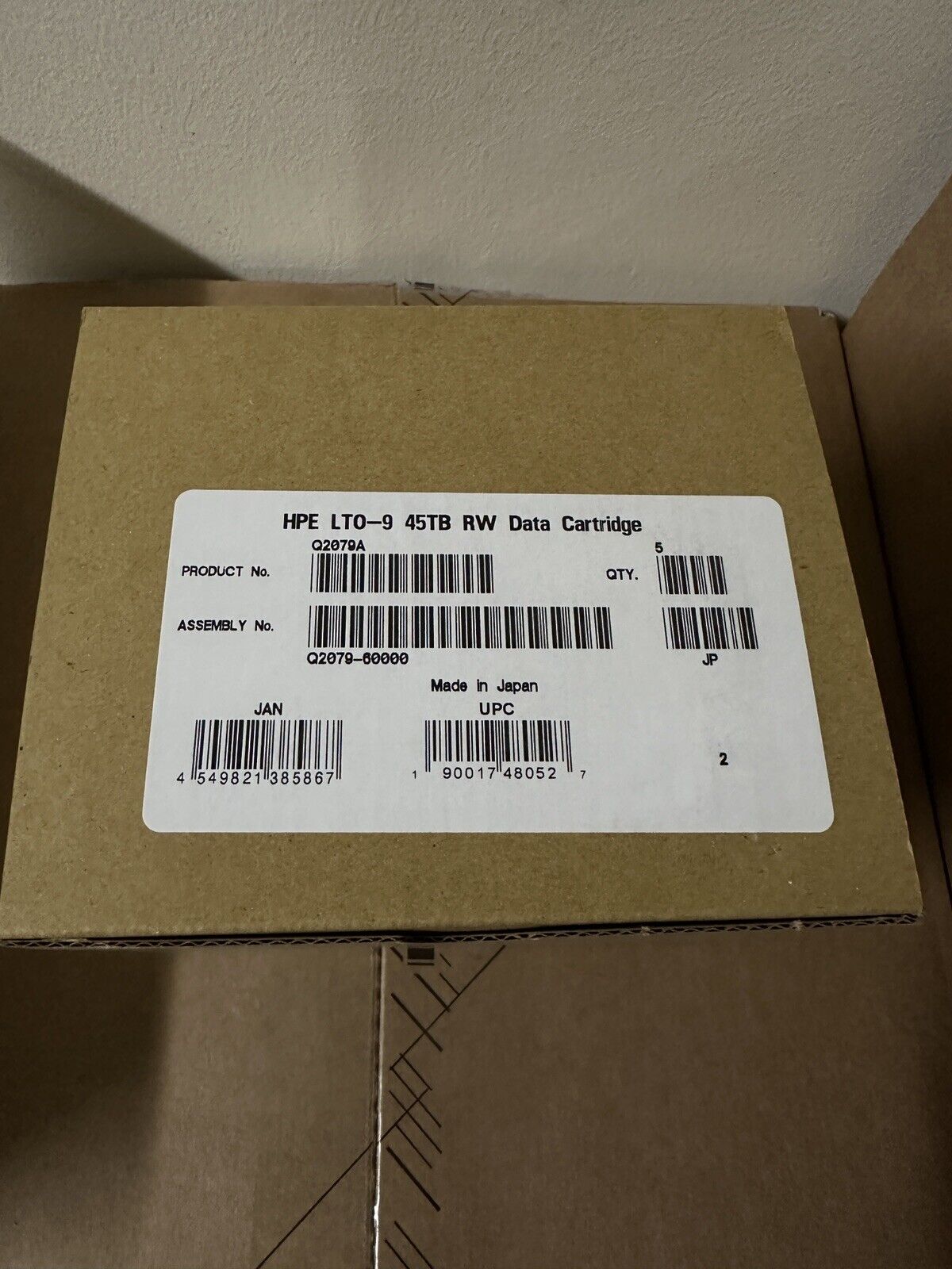 دیتا کارتریج HP LTO9 مدل Q2079A — تصویر ۸