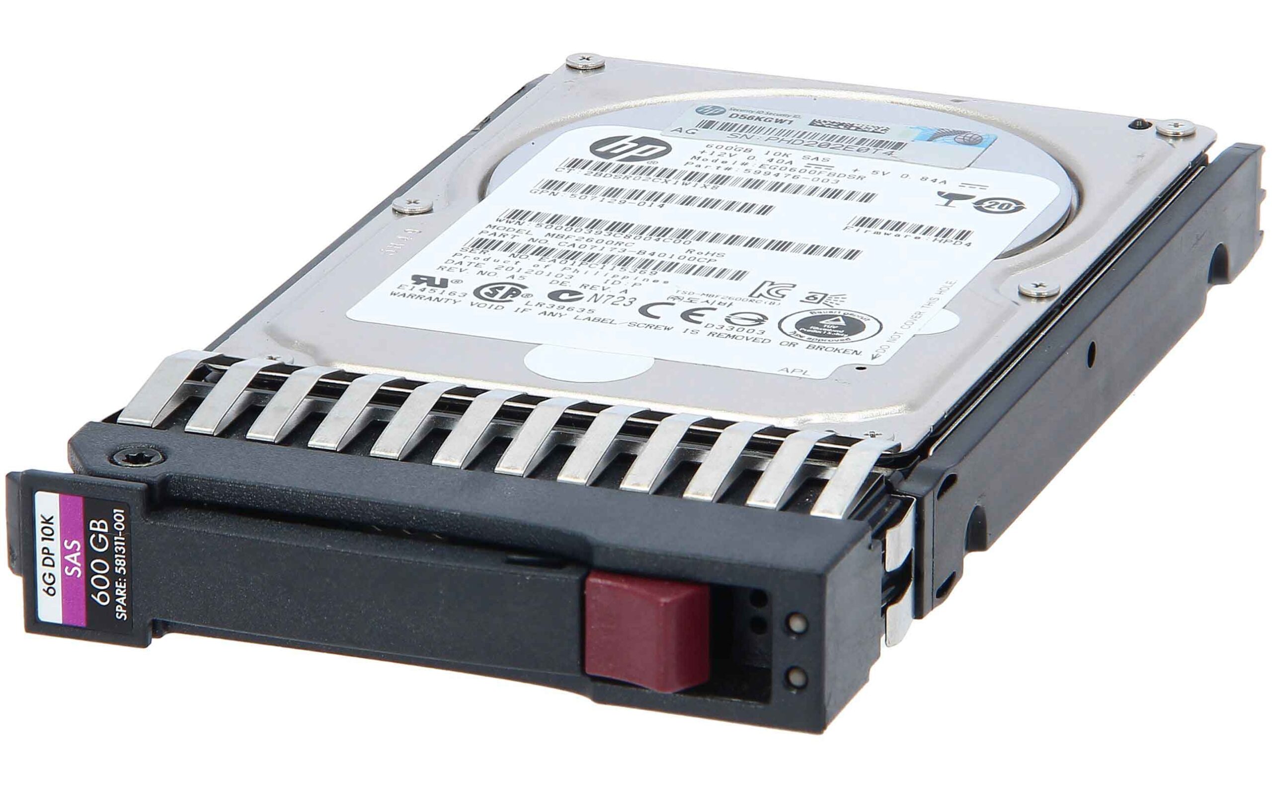 هارد سرور HP 600GB SAS 15K 6G SFF G7 — تصویر ۳