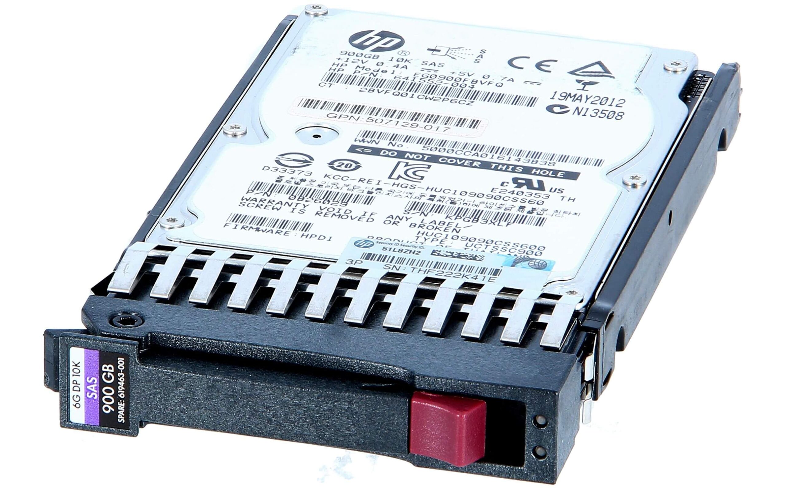 هارد سرور HP 600GB SAS 10K 6G SFF G7 — تصویر ۸