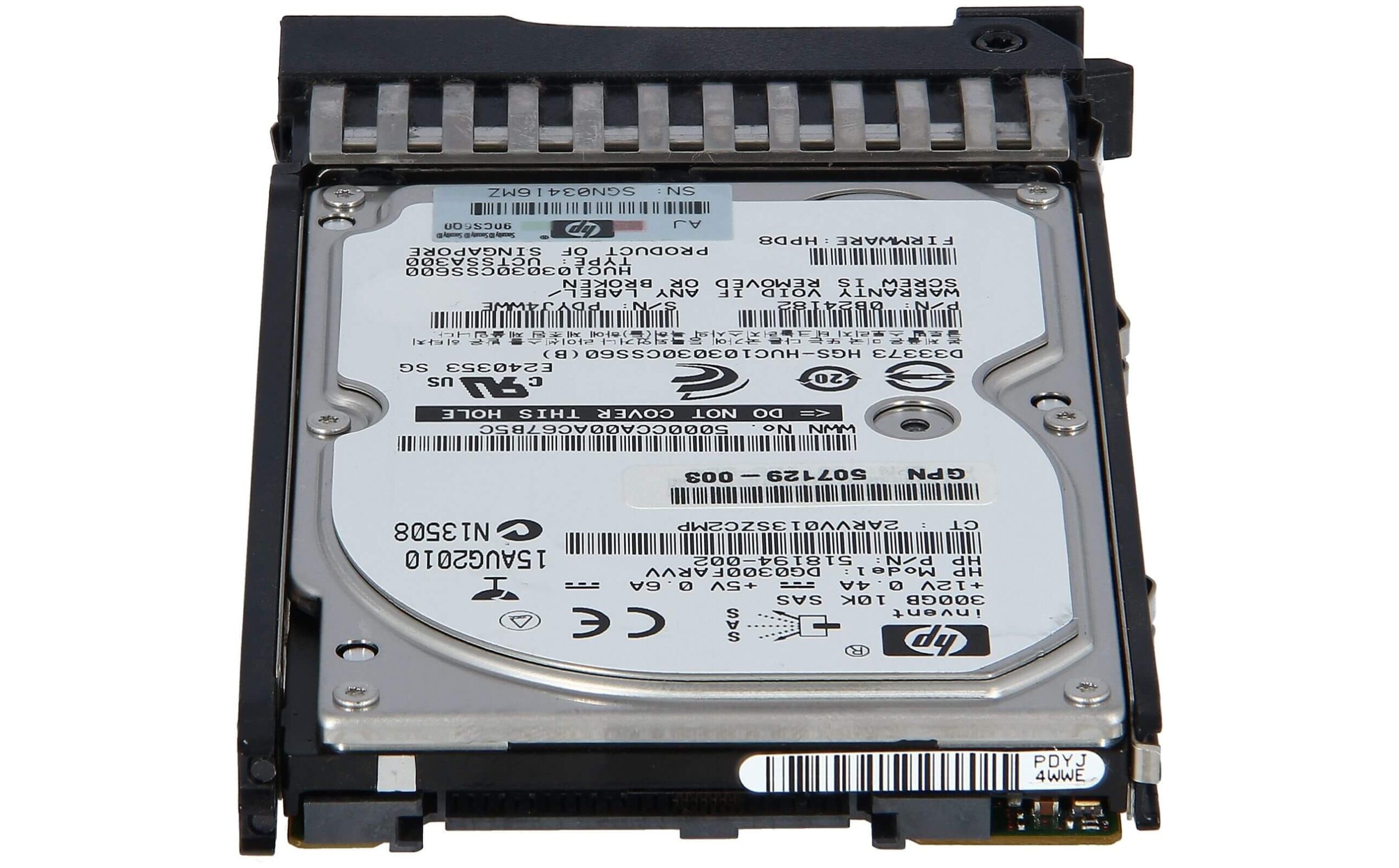 هارد سرور HP 600GB SAS 10K 6G SFF G7 — تصویر ۵