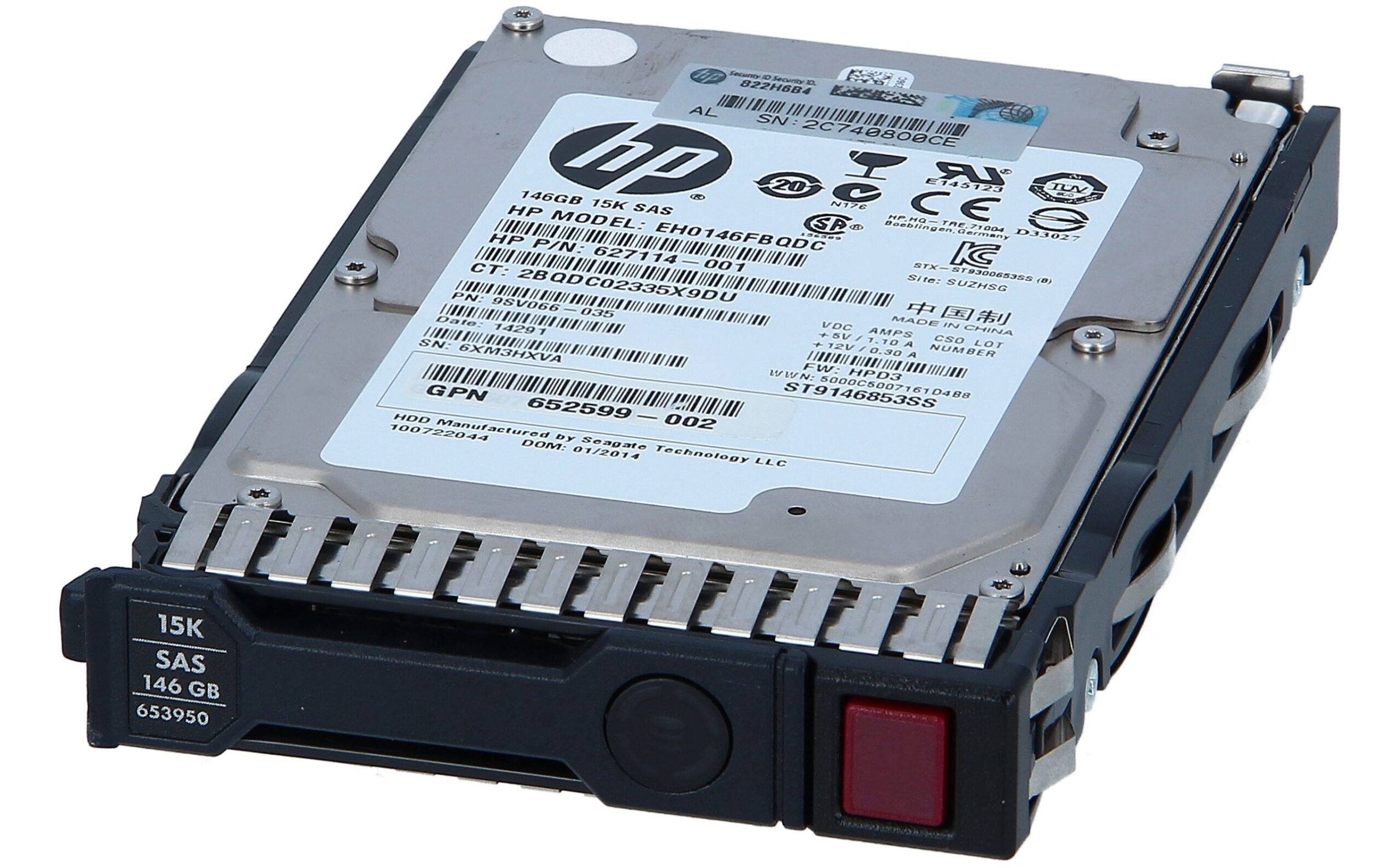 هارد سرور HP 146GB SAS 15K SFF — تصویر ۳