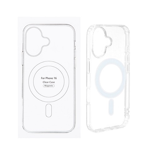 قاب شفاف Apple iPhone 16 با قابلیت شارژ MagSafe