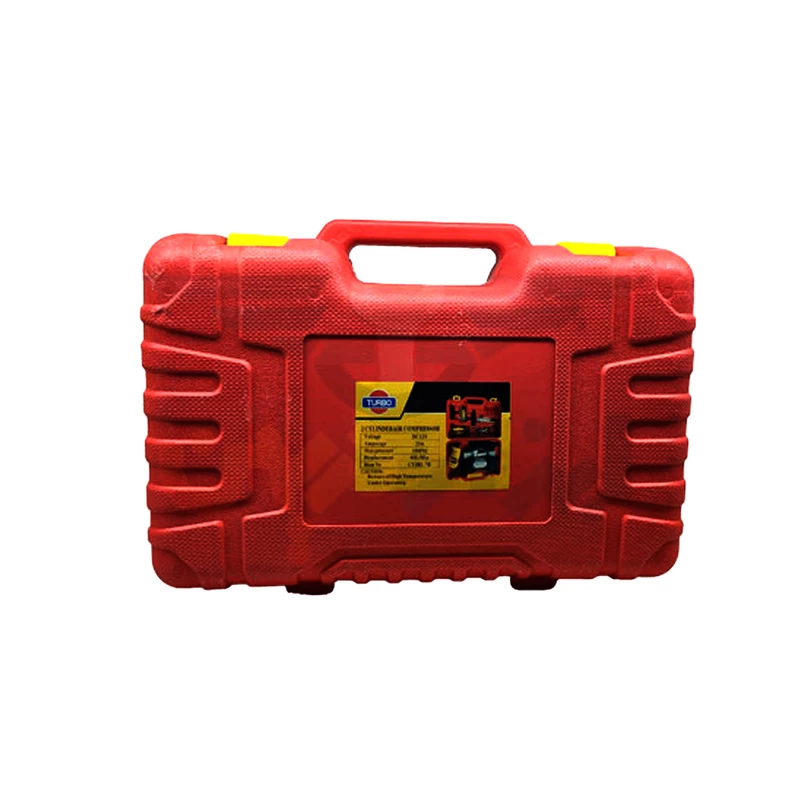 کیت کامل کمپرسور فندکی دو سیلندر توربو قرمز اصلی TURBO PM12V — تصویر ۵