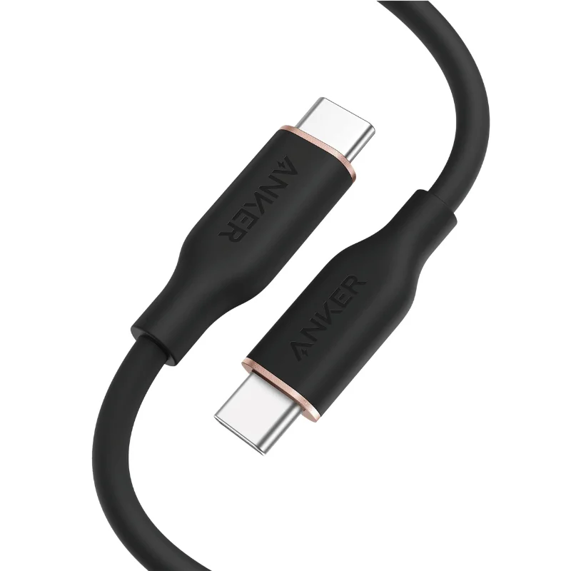 کابل USB-C به USB-C انکر مدل A8553 PowerLine III Flow طول 1.8 متر
