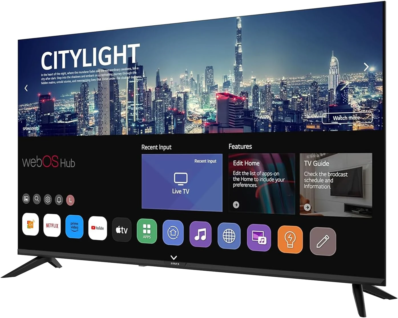 تلویزیون 50 اینچ استار ایکس 4K اسمارت WebOS مدل 50UH690OS — تصویر ۴
