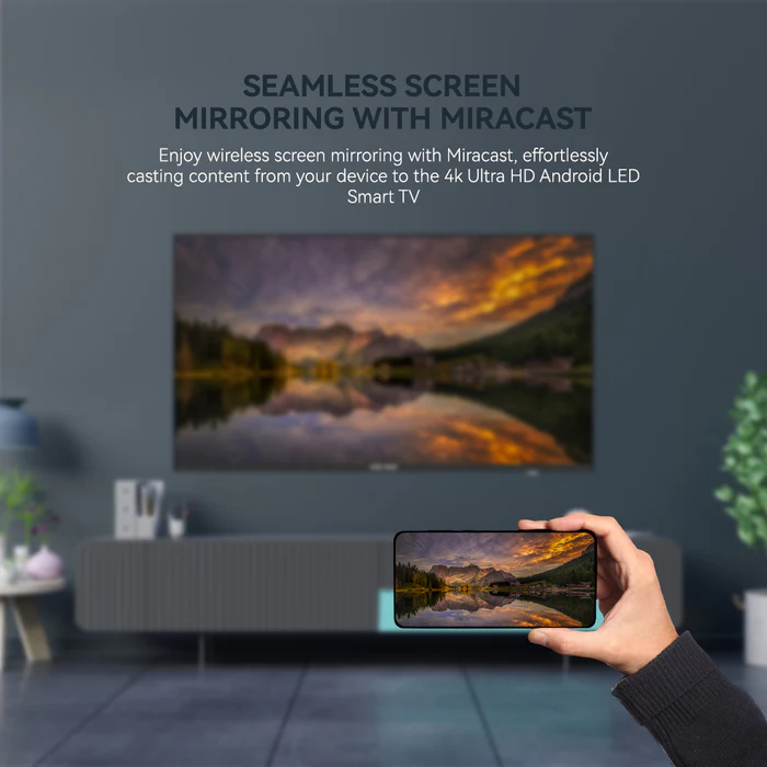 تلویزیون هوشمند 65 اینچ استارترک 4K – مدل ST-65K-2200-SMART با Android 14 و Bezel-less — تصویر ۵