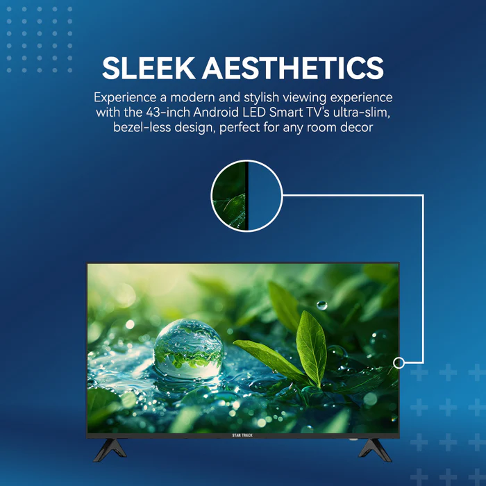 تلویزیون هوشمند ۴۳ اینچ استارترک مدل ST-43D-AZ2200-SMART — تصویر ۵