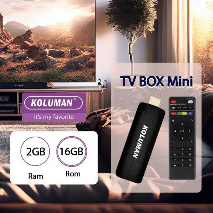 اندروید باکس کلومن مدل KOLUMAN TV BOX MINI — تصویر ۴