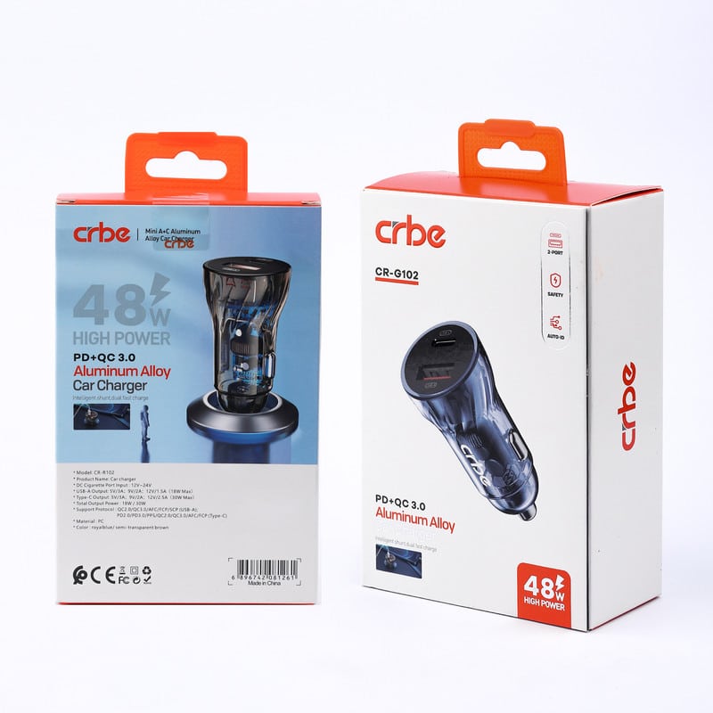 شارژر فندکی 48 وات کربی (Crbe) مدل CR-G102 — تصویر ۵