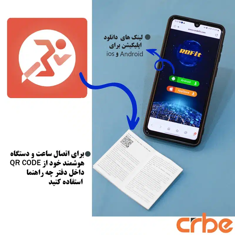 ساعت هوشمند کربی crbe مدل SM ULTRA 7 — تصویر ۴