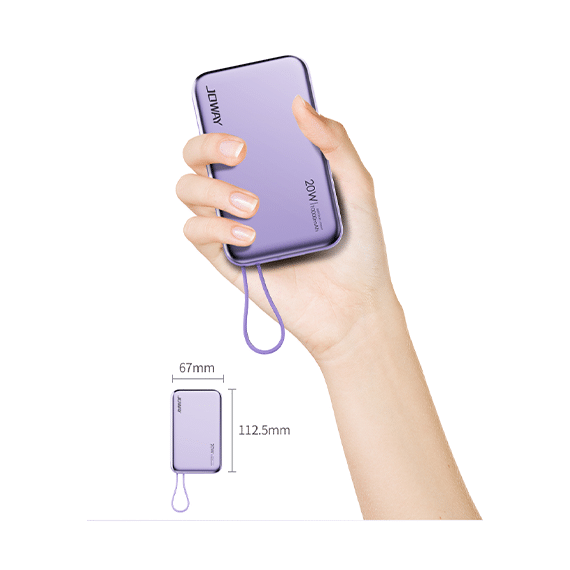شارژر همراه جووی joway مدل jp-298c ظرفیت 10000 میلی آمپر ساعت — تصویر ۶