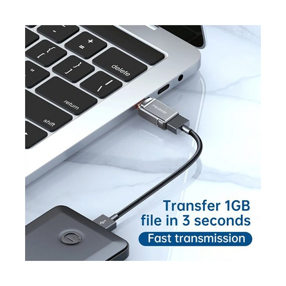 مبدل TYPE-C به USB-A 3.0 مک دودو OTG – Mcdodo OT-8730 — تصویر ۵