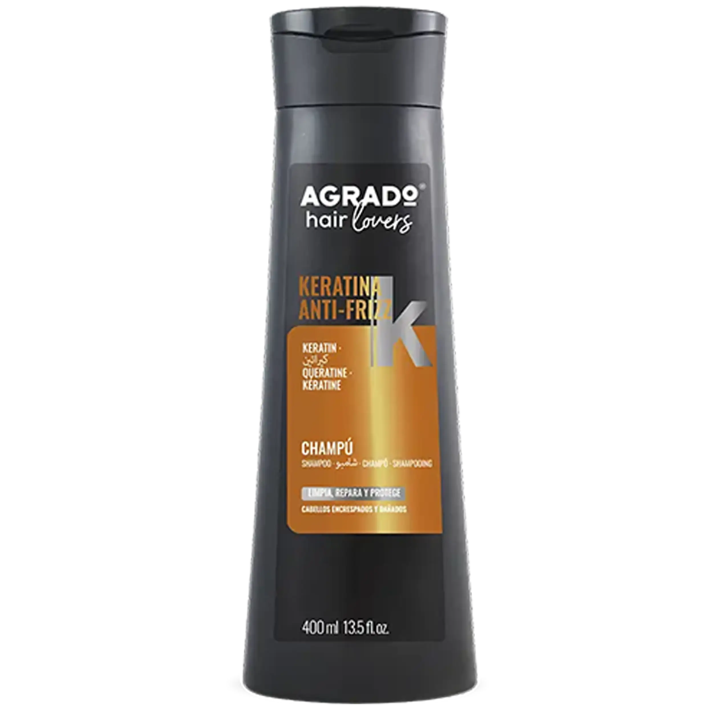 شامپو حرفه ای کراتینه 400 میل آگرادو | Keratin Professional Shampoo — تصویر ۴