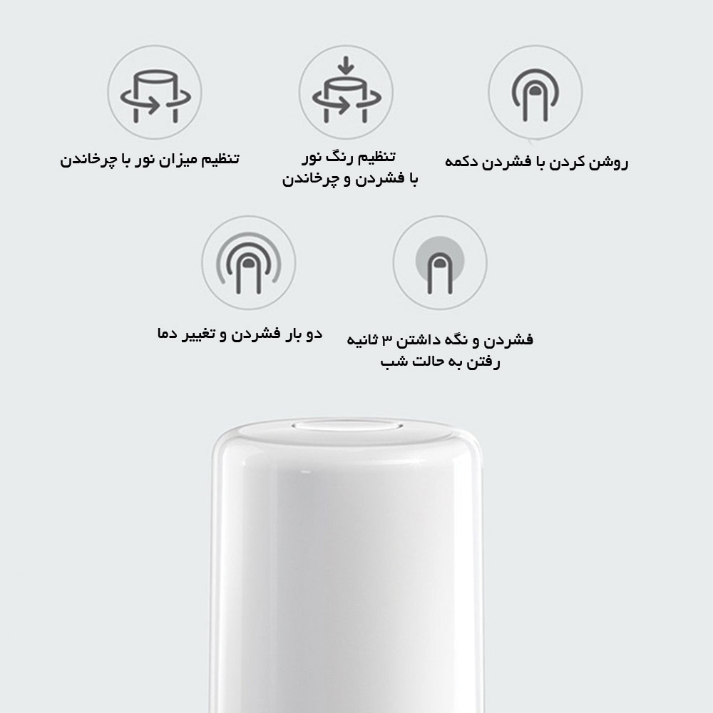 چراغ خواب هوشمند Philips Zhirui شیائومی — تصویر ۴