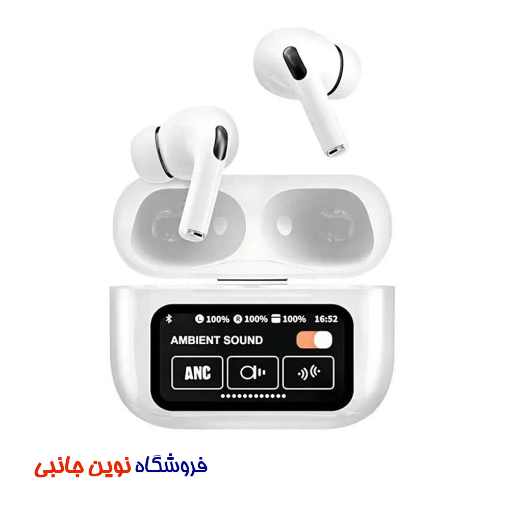 ایرپاد هندزفری دارای صفحه نمایش لمسی مدل ANC/ENC ا ANC/ENC Earbuds (تک/عمده)