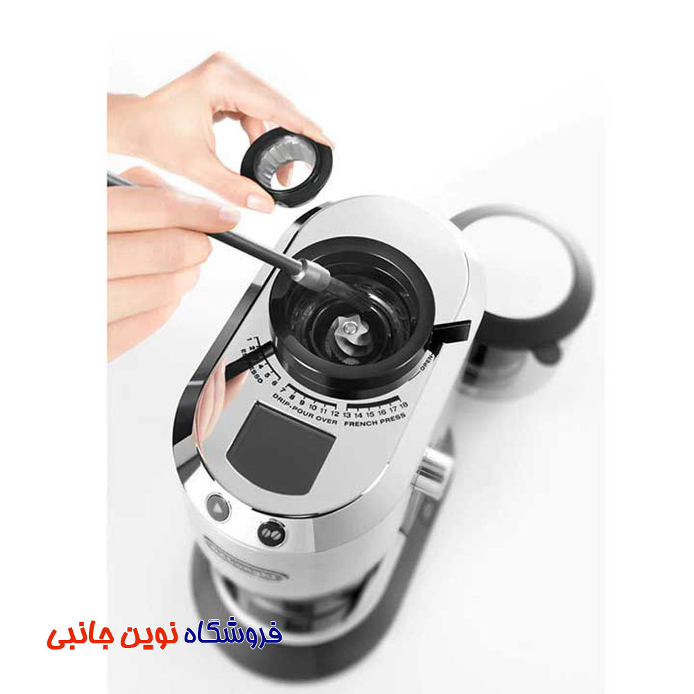 آسیاب قهوه دلونگی مدل KG521.M توان 150 وات ا Delongi KG-521.M 150W Coffe Grinder (تک / عمده) — تصویر ۵