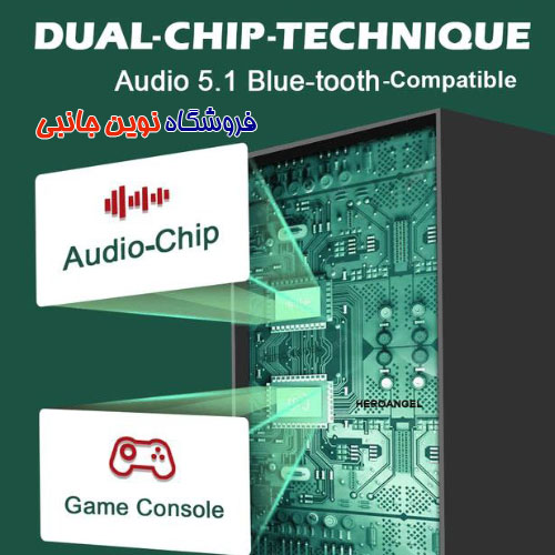 کنسول بازی ویدیویی خانگی LOCHE مدل Game Mode D20 دارای بیش از 500 بازی داخلی | LOCHE Game Mode D20 Home Video Game Console (تک / عمده ) — تصویر ۶
