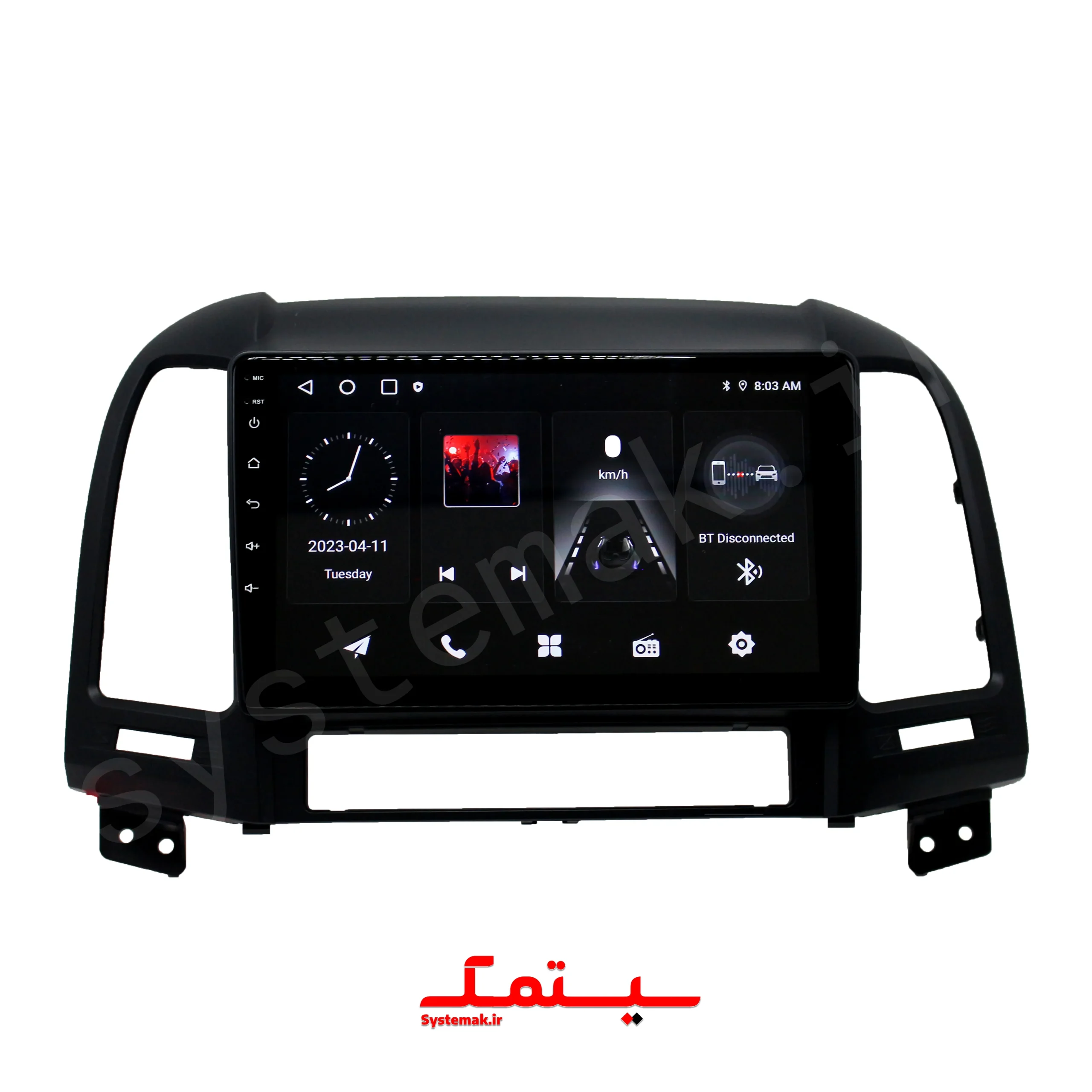 مانیتور اندروید سانتافه 2006 11 اینچی