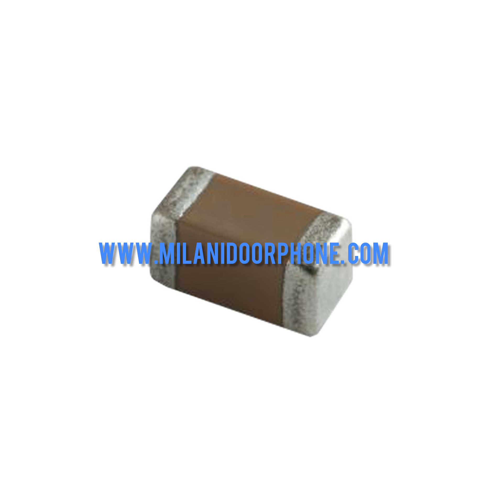 خازن اس ام دی 1 میکرو فاراد سایز 0805(محصول در پک 100 عددی می باشد) — تصویر ۲