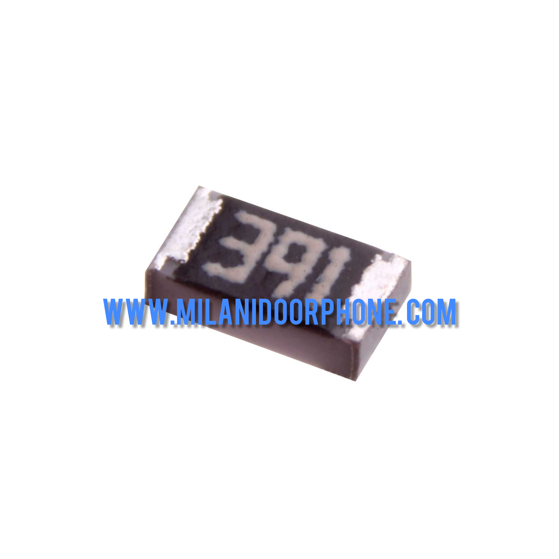 مقاومت 390 اهم 0805 SMD (محصول در پک 100 عددی می باشد )