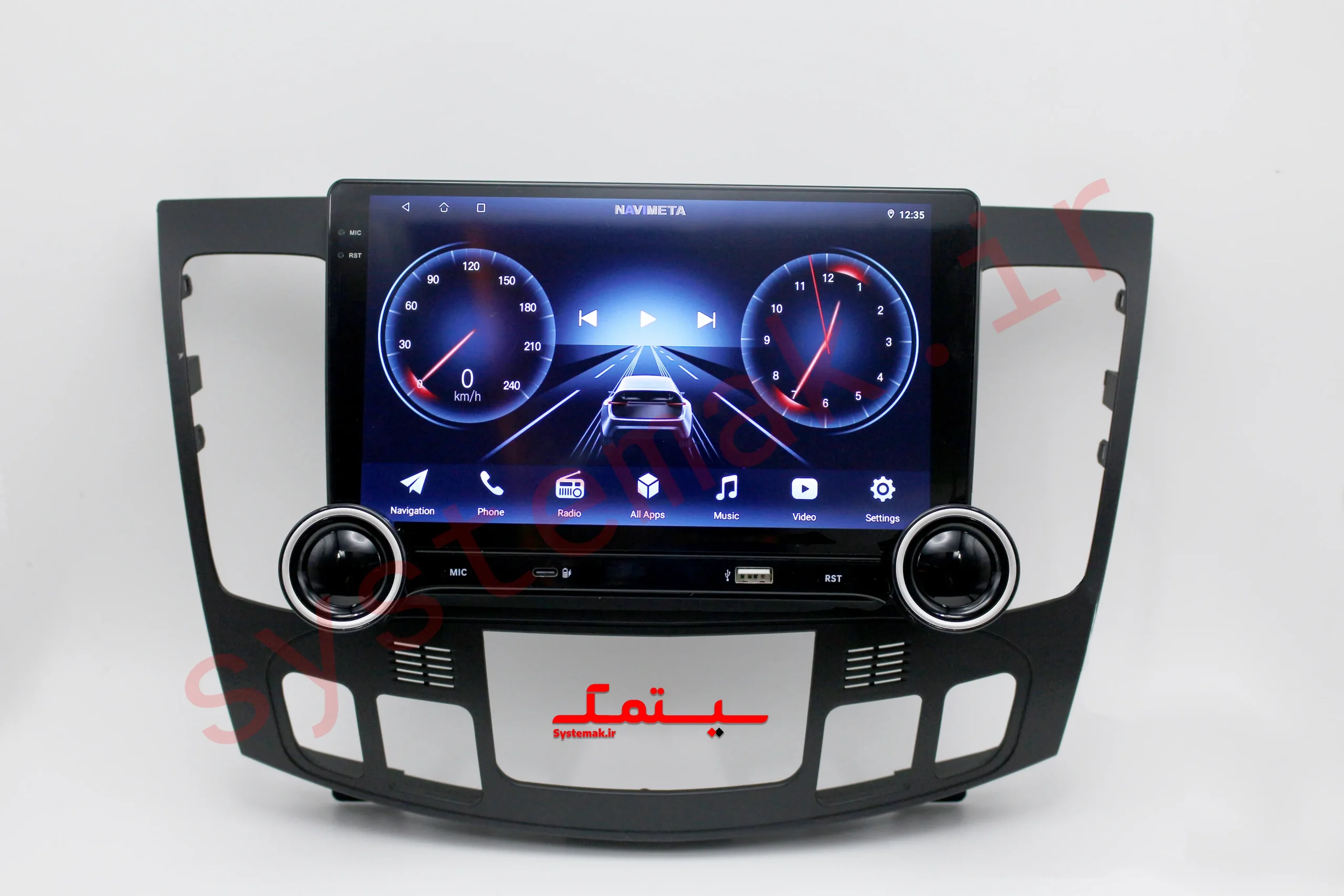 مانیتور اندروید برای سوناتا 2010 ولوم دار