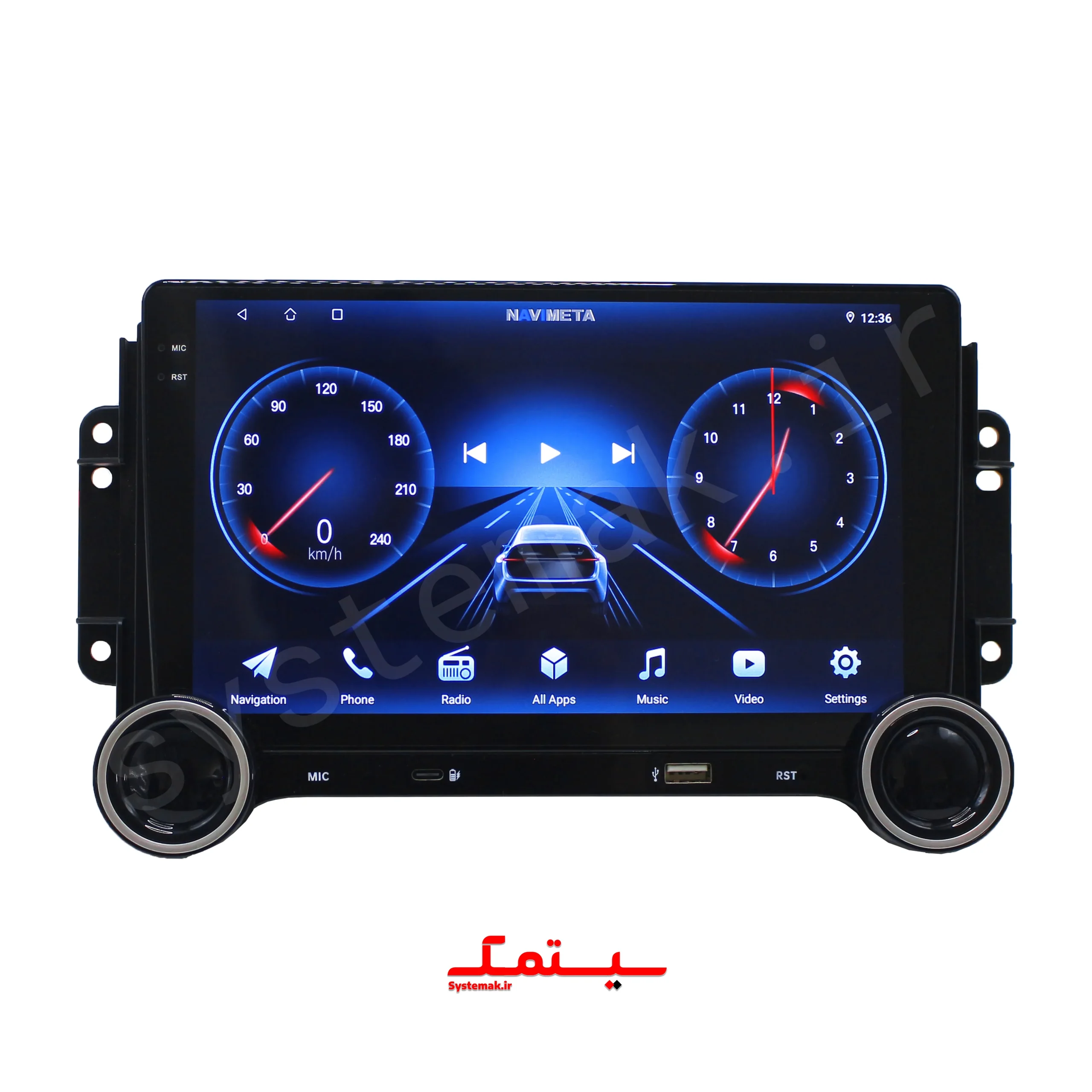مانیتور اندروید برای ام وی ام x22 new ولوم دار