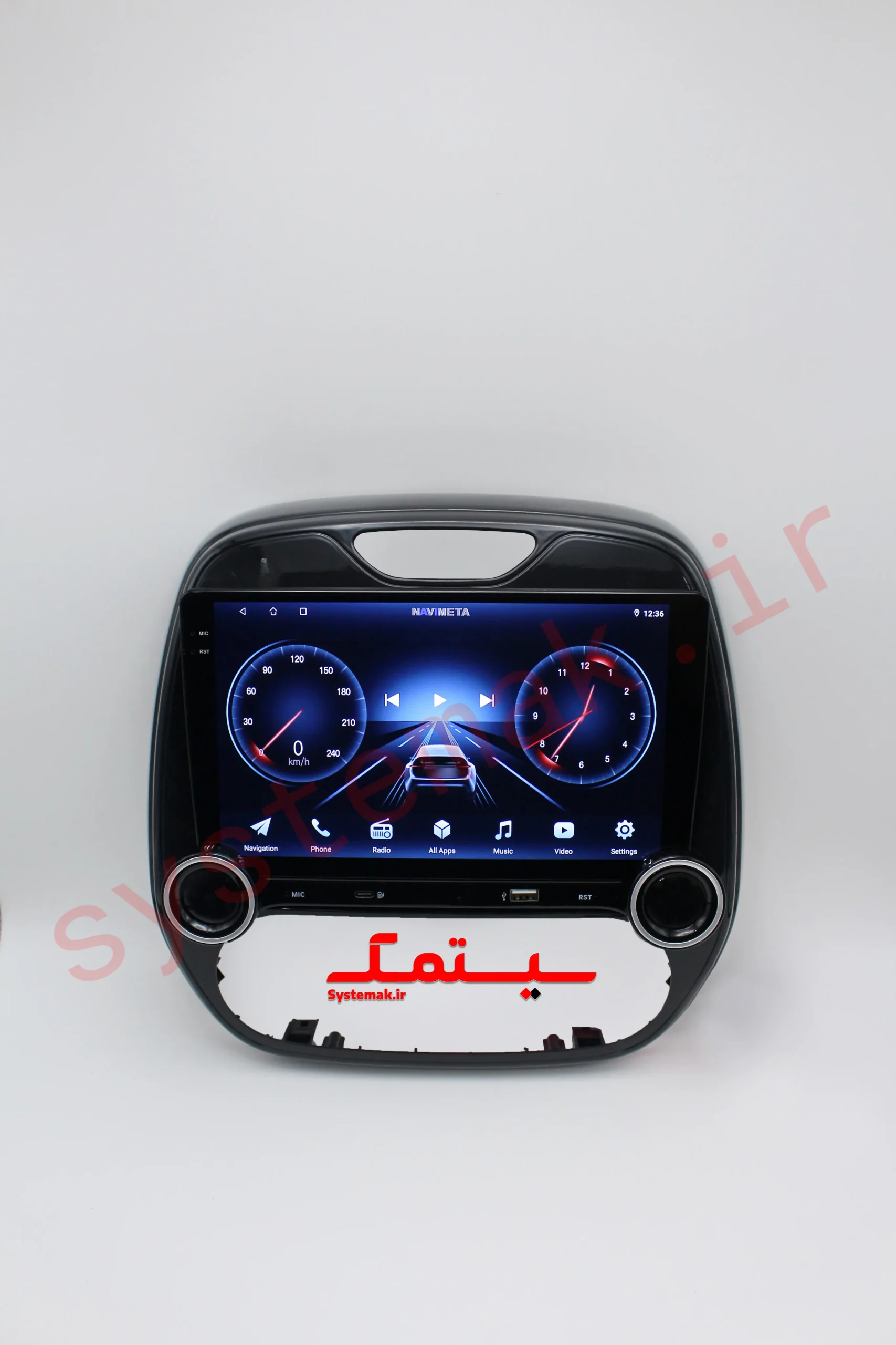 مانیتور اندروید برای رنو کپچر ولوم دار