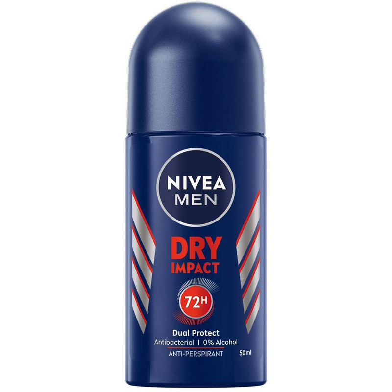 مام رول ضد تعریق مردانه نیوآ مدل dry impact 72 حجم 50mL — تصویر ۲