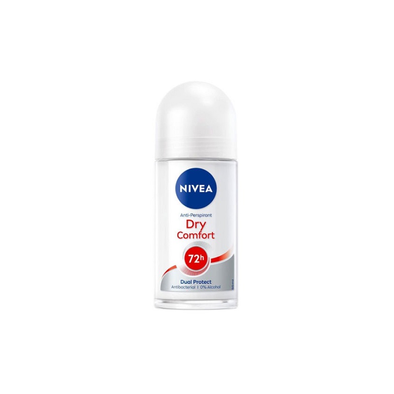 مام رول ضد تعریق زنانه نیوآ مدل DRY COMFORT 72 حجم 50mL — تصویر ۲