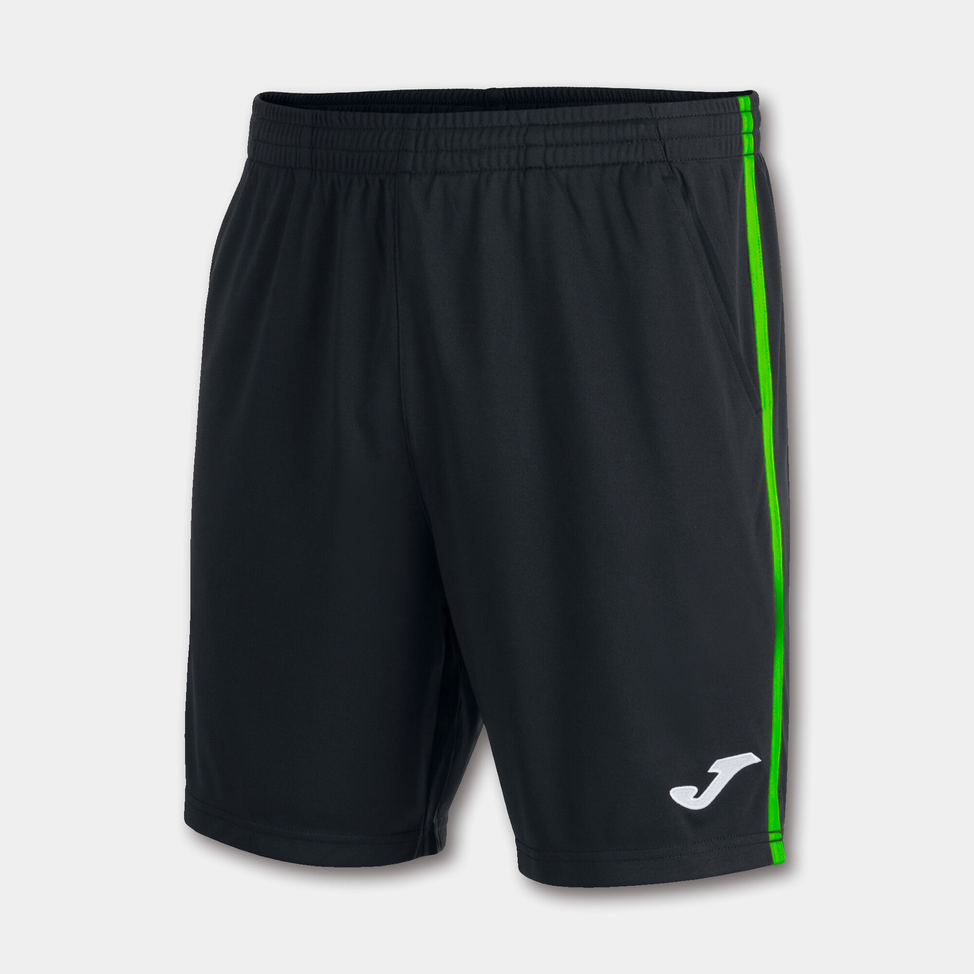 شلوارک تنیس و پدل مردانه جوما مدل OPEN III BERMUDA FLUOR GREEN — تصویر ۲