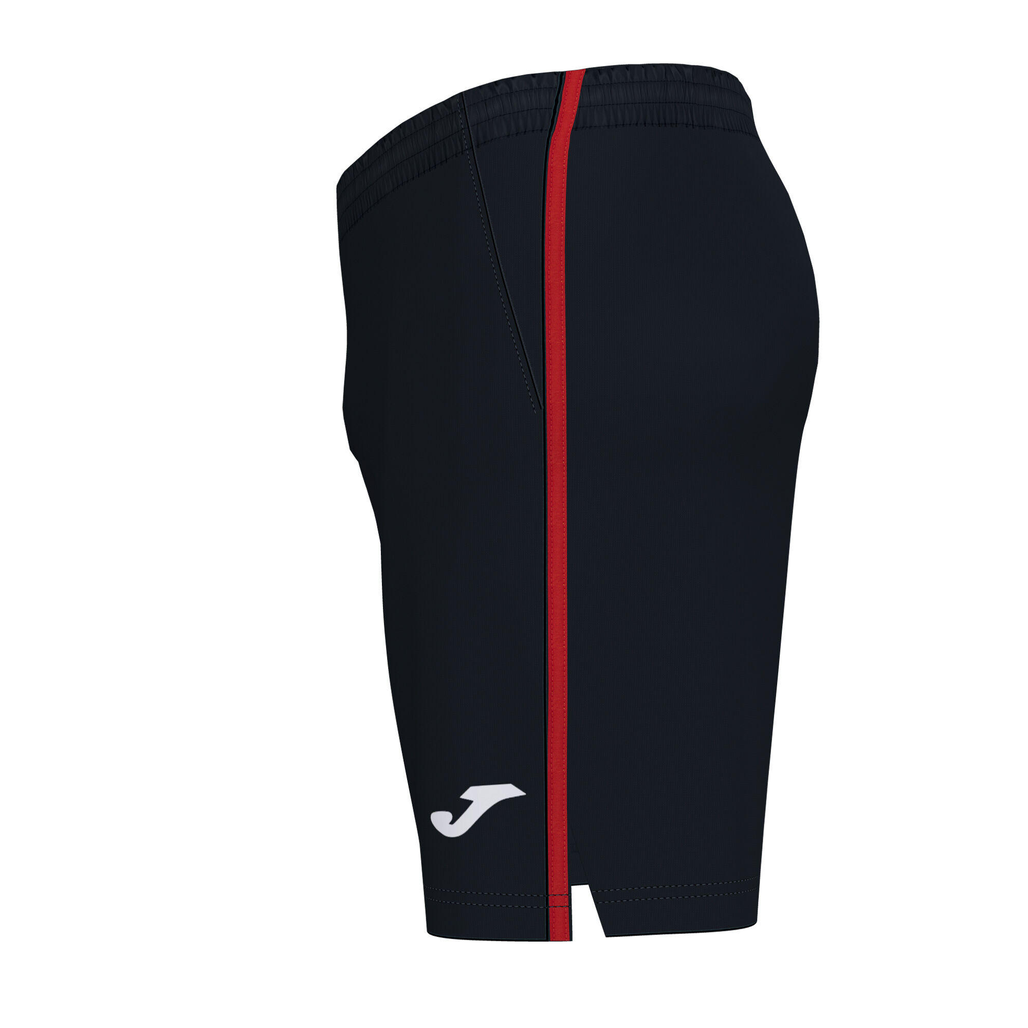 شلوارک تنیس و پدل مردانه مدل OPEN III BERMUDA BLACK RED — تصویر ۵