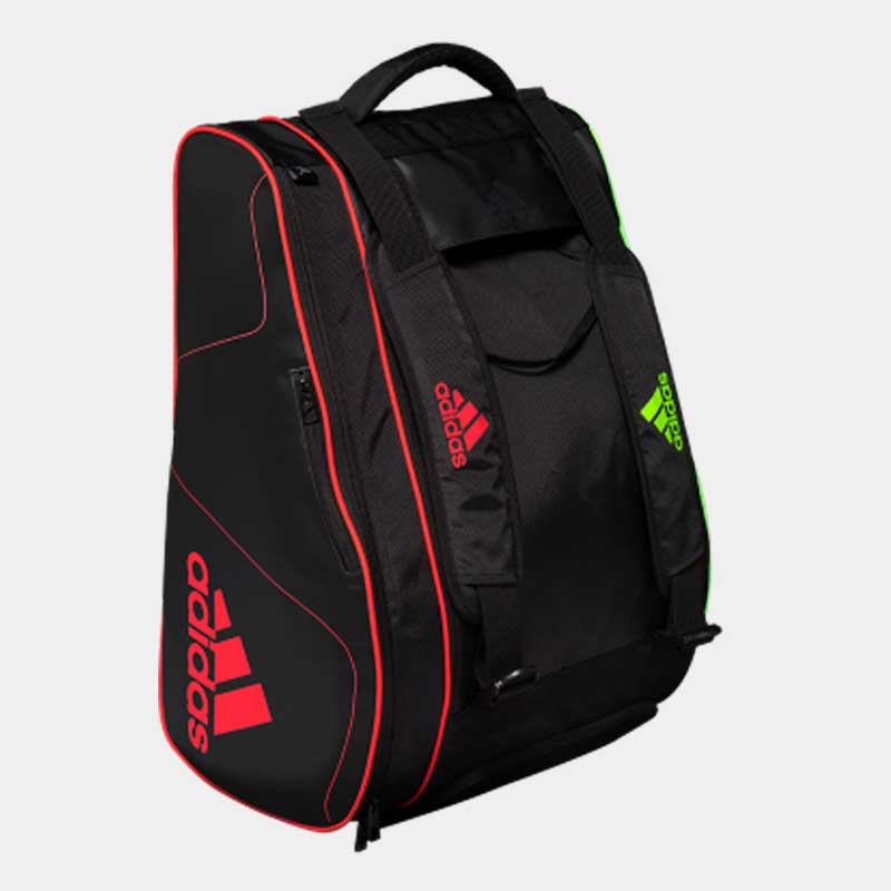 ساک پدل آدیداس مدل ADIDAS TOUR BLACK RED/GREEN — تصویر ۲