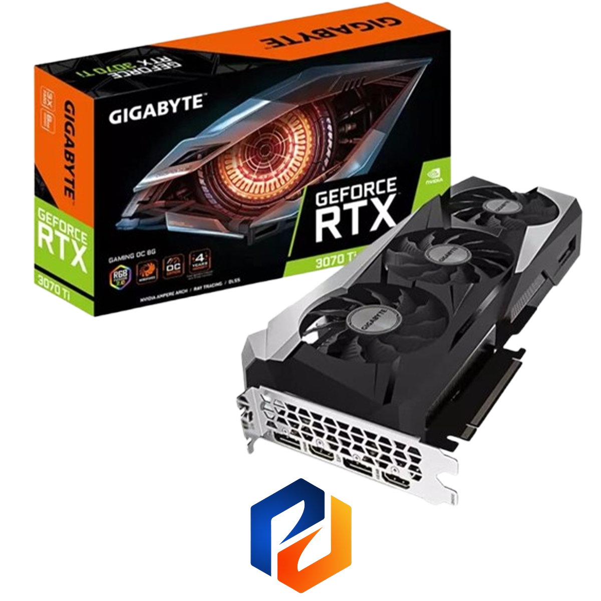کارت GIGABYTE GeForce RTX 3070 Ti Gaming OC 8GB (استوک)