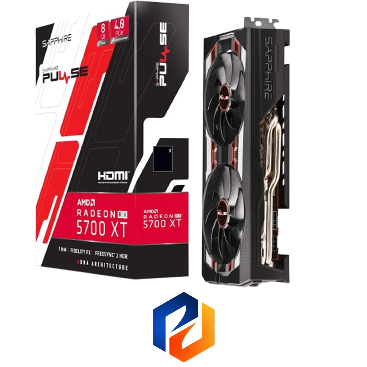 کارت گرافیک SAPPHIRE PULSE RX 5700 XT 8GB (استوک) — تصویر ۲