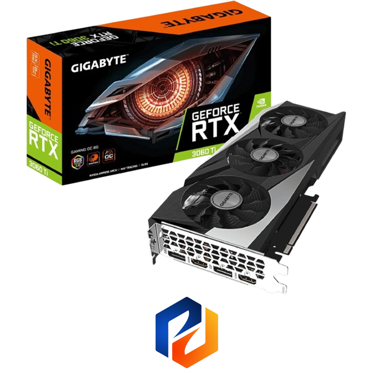 کارت گرافیک GIGABYTE GeForce RTX 3060 Ti Gaming OC 8GB (استوک)