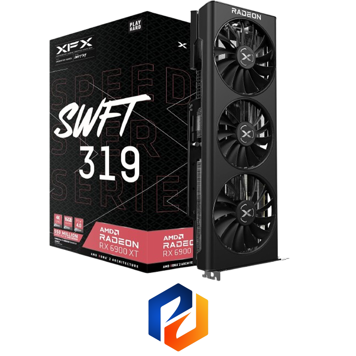 کارت گرافیک XFX SWFT 6900XT 16GB (استوک) — تصویر ۲