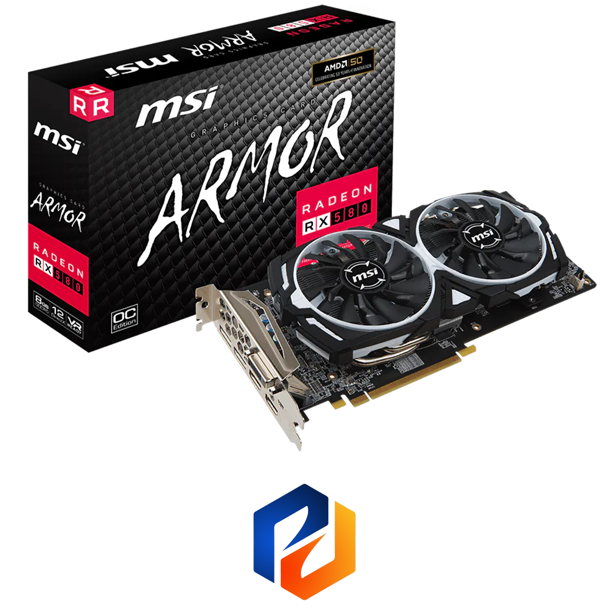 کارت گرافیک MSI RX 580 Armor 8GB (استوک)