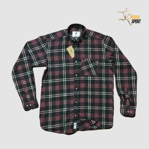 پیراهن مردانه پرساویر Persa Check Purple