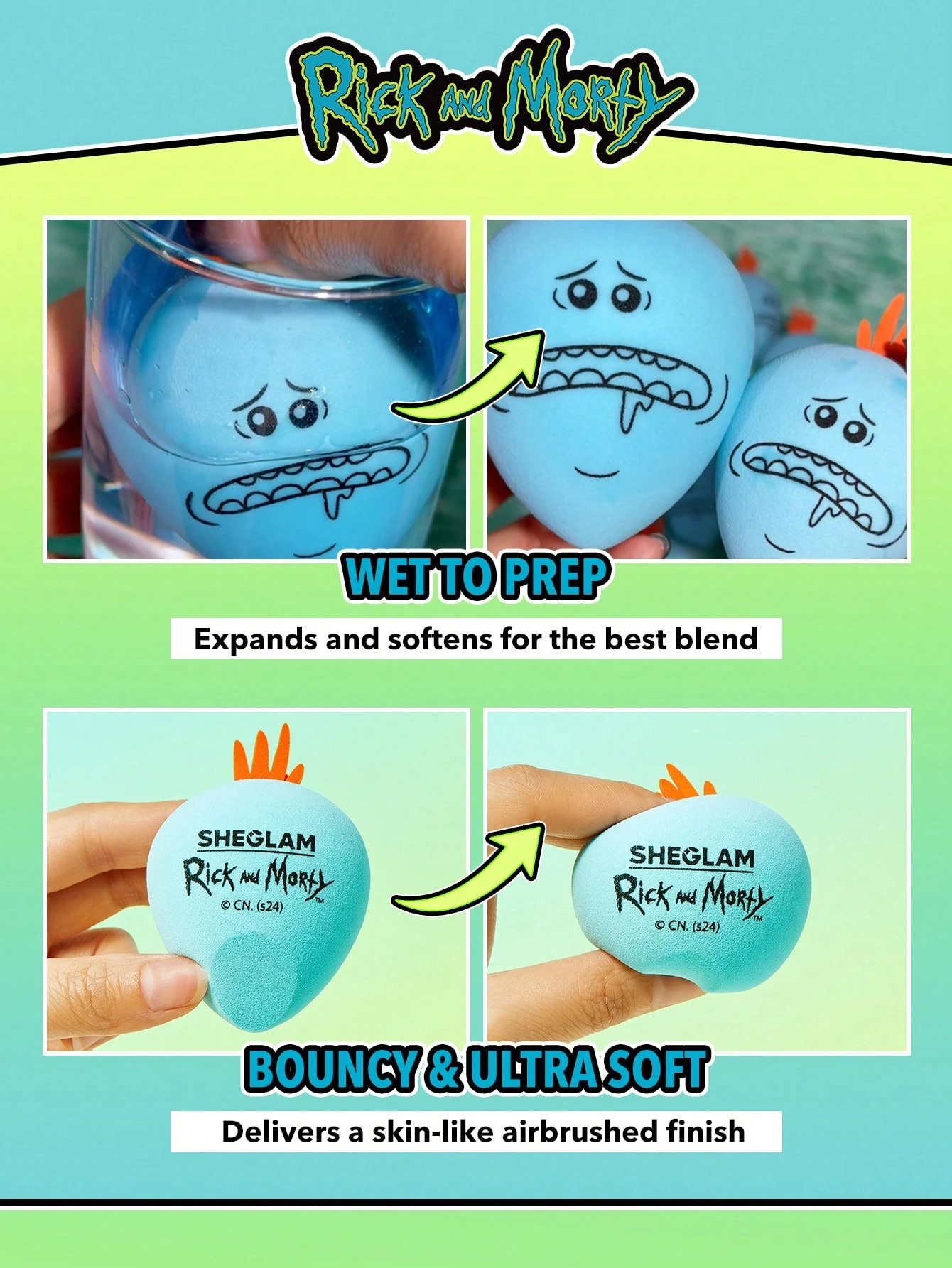 بلندر اسفنجی Mr.Meeseeks ریک اند مورتی شیگلم — تصویر ۵