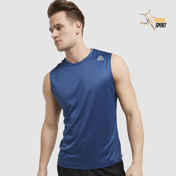 تیشرت مردانه ریباک RUNNING SLEEVELESS TEE Blue