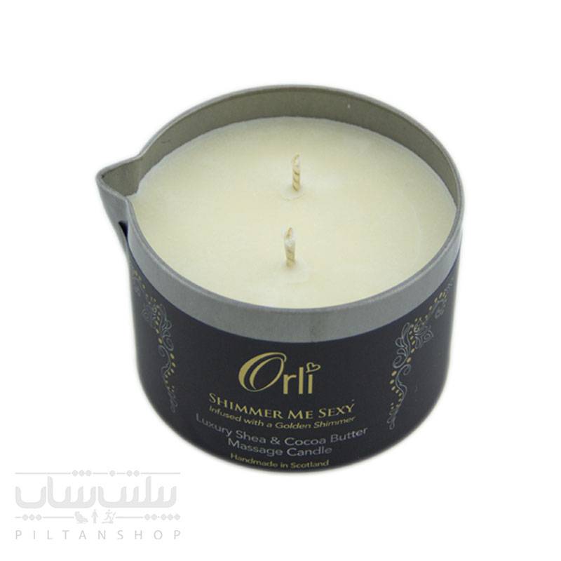 شمع ماساژ اورلی درخشان کننده بدن (زنانه) Orli Shimmer Me 160g — تصویر ۴